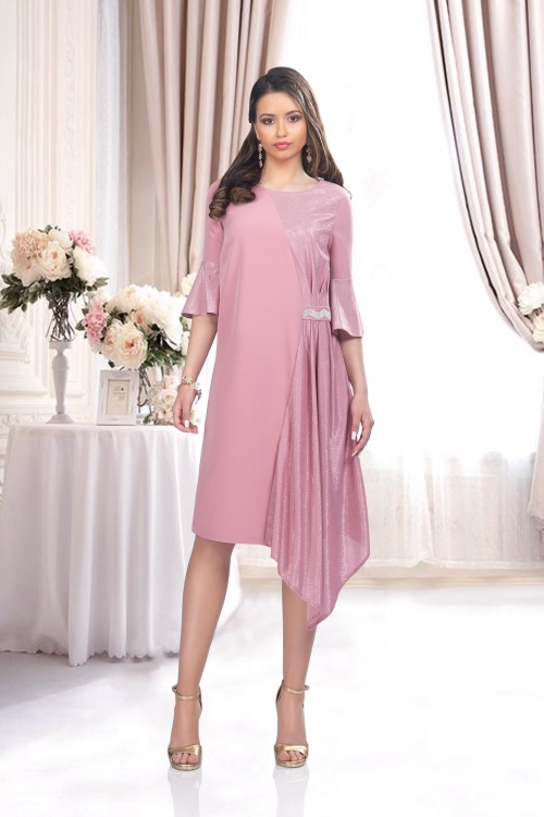 [44-46-48-50] Preorden - Vestidos En Tallas Grandes Al por mayor- Livia 31949