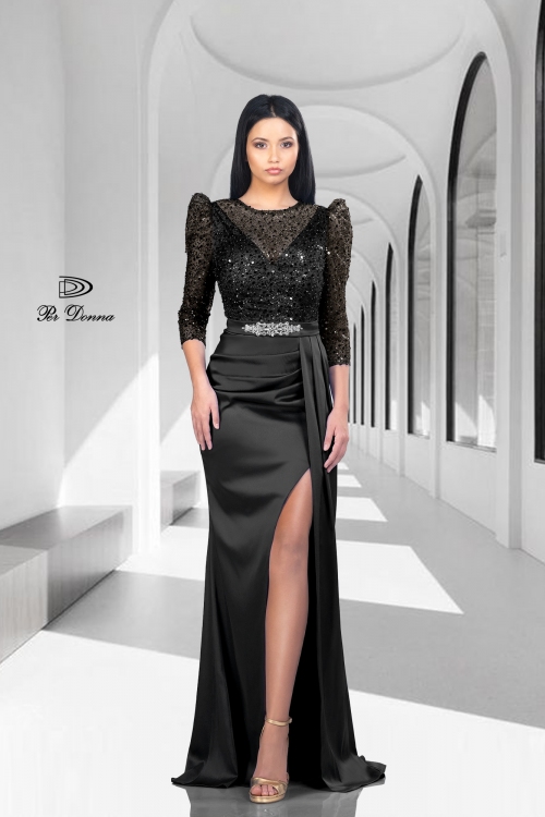 [36-38-40-42] Agotado - Vestidos Largos Al Por Mayor - Amalia 31964