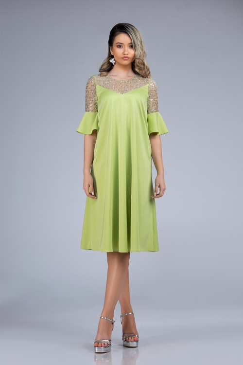 [52-54] Agotado - Vestidos Al Por Mayor - Clara X51027