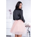 [44-50] Preorden - Bolero al por mayor de tafetán elástico - Erika M92572B