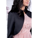 [52-54] Preorden - Bolero al por mayor de tafetán elástico - Erika MX92572B