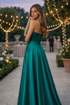 [46-48] Preorden - Vestidos Al Por Mayor - Celeste M61059Y