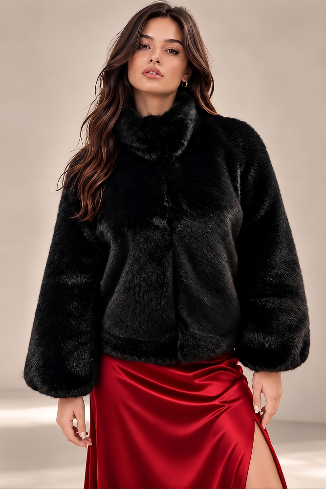 [36-42] Preorden - Chaquetas de pelo sint&eacute;tico al por mayor - Sasha 62070